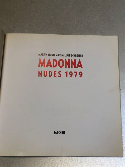 Madonna Nude in 1979